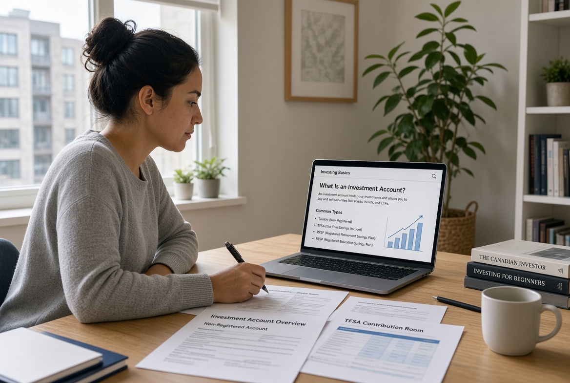Learner reviewing process notes and a structured task list at a home desk
